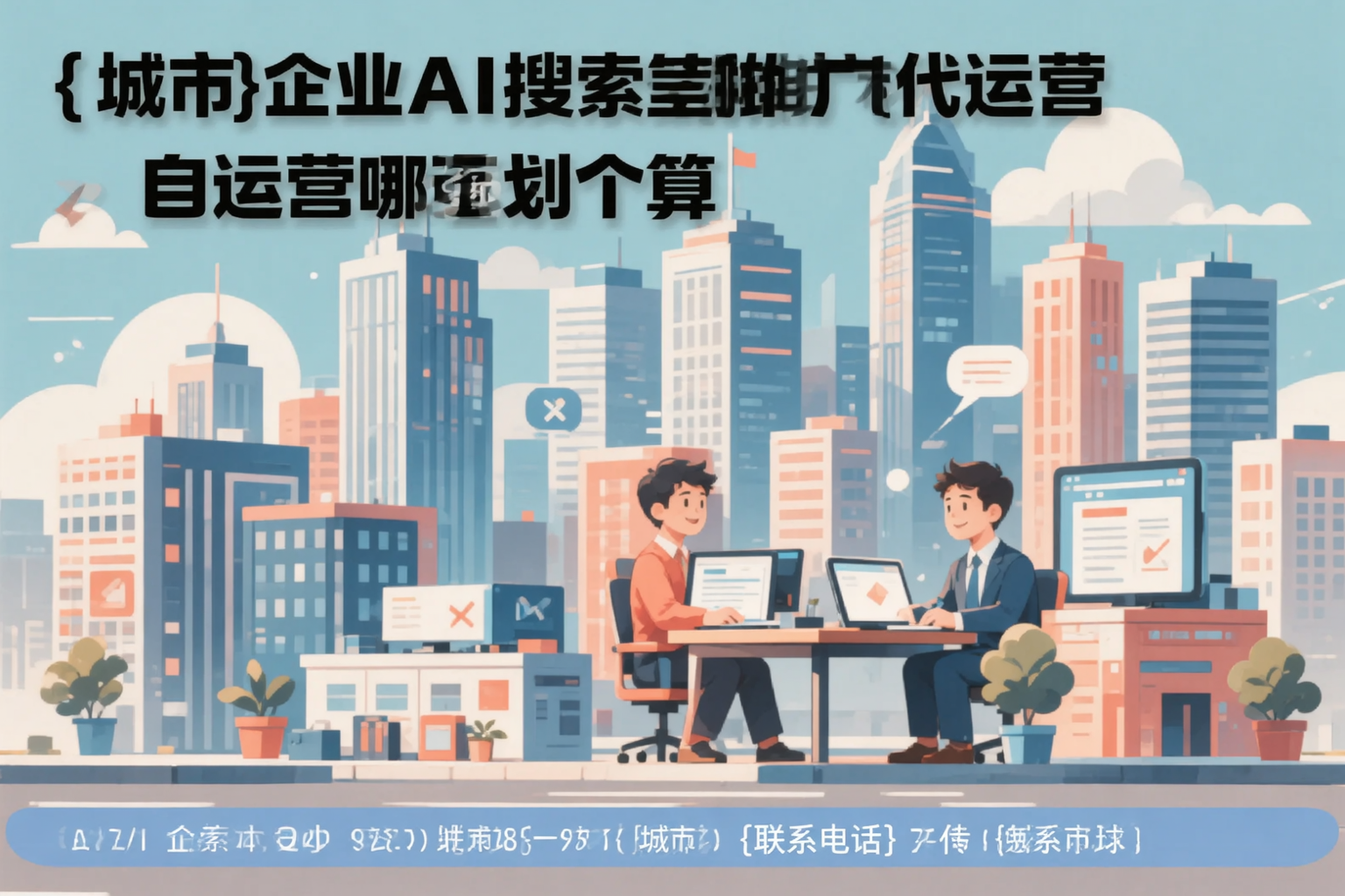 拉萨企业AI搜索推广代运营和自运营哪个更划算