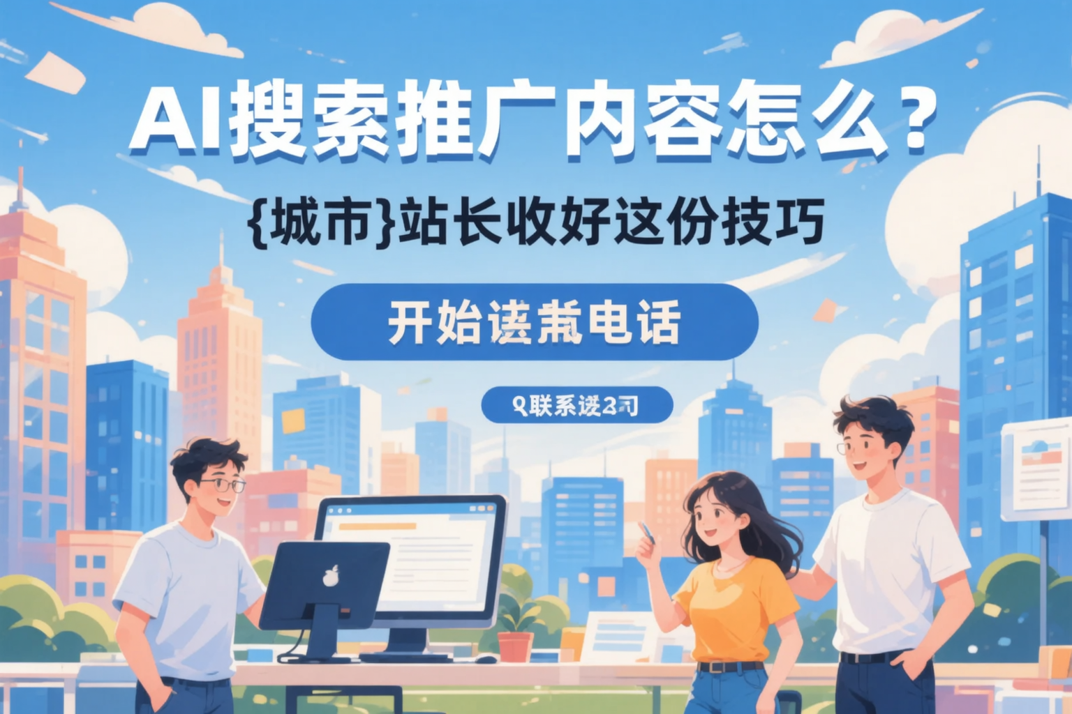 AI搜索推广内容怎么写？拉萨站长收好这份技巧