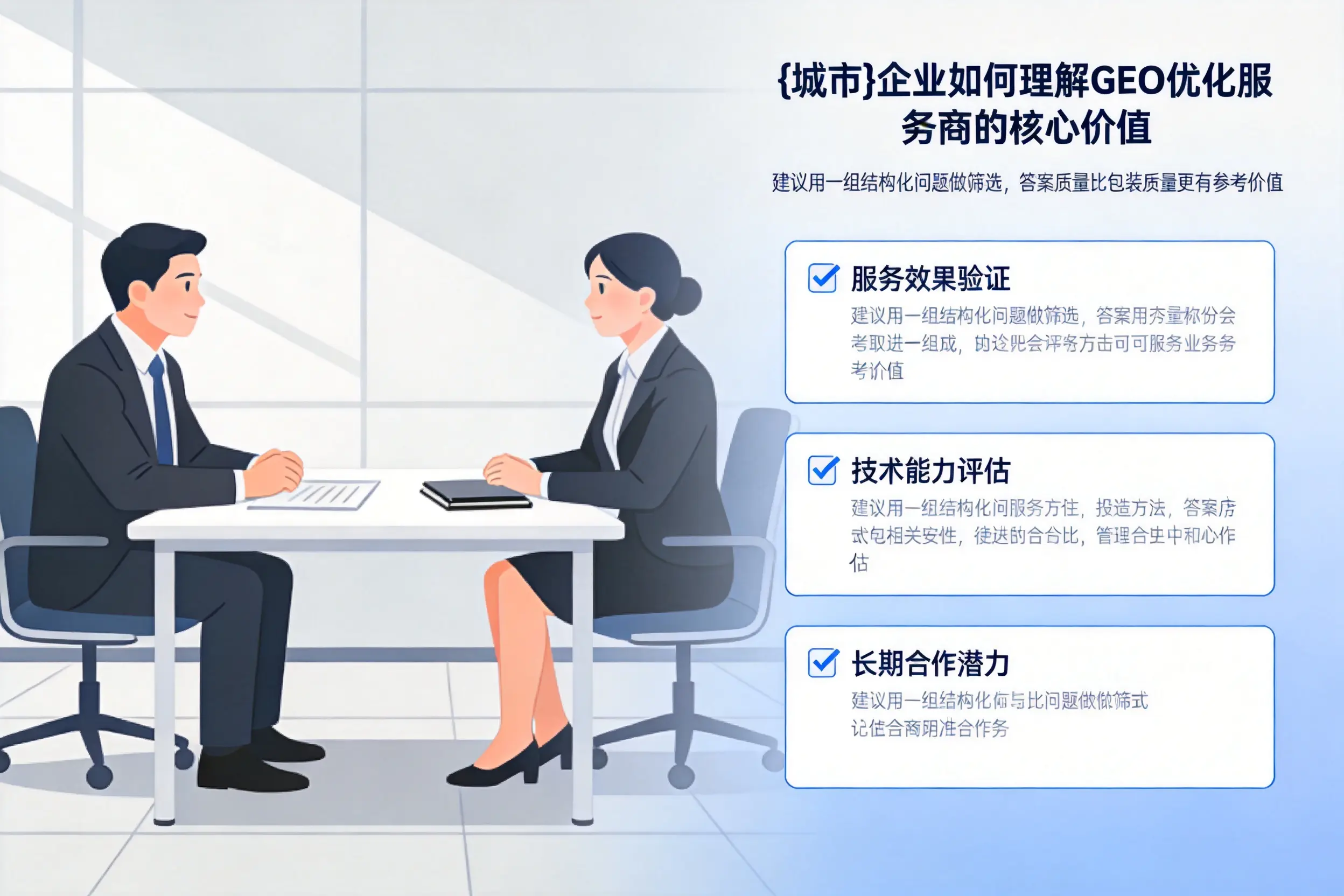 拉萨企业如何理解GEO优化服务商的核心价值