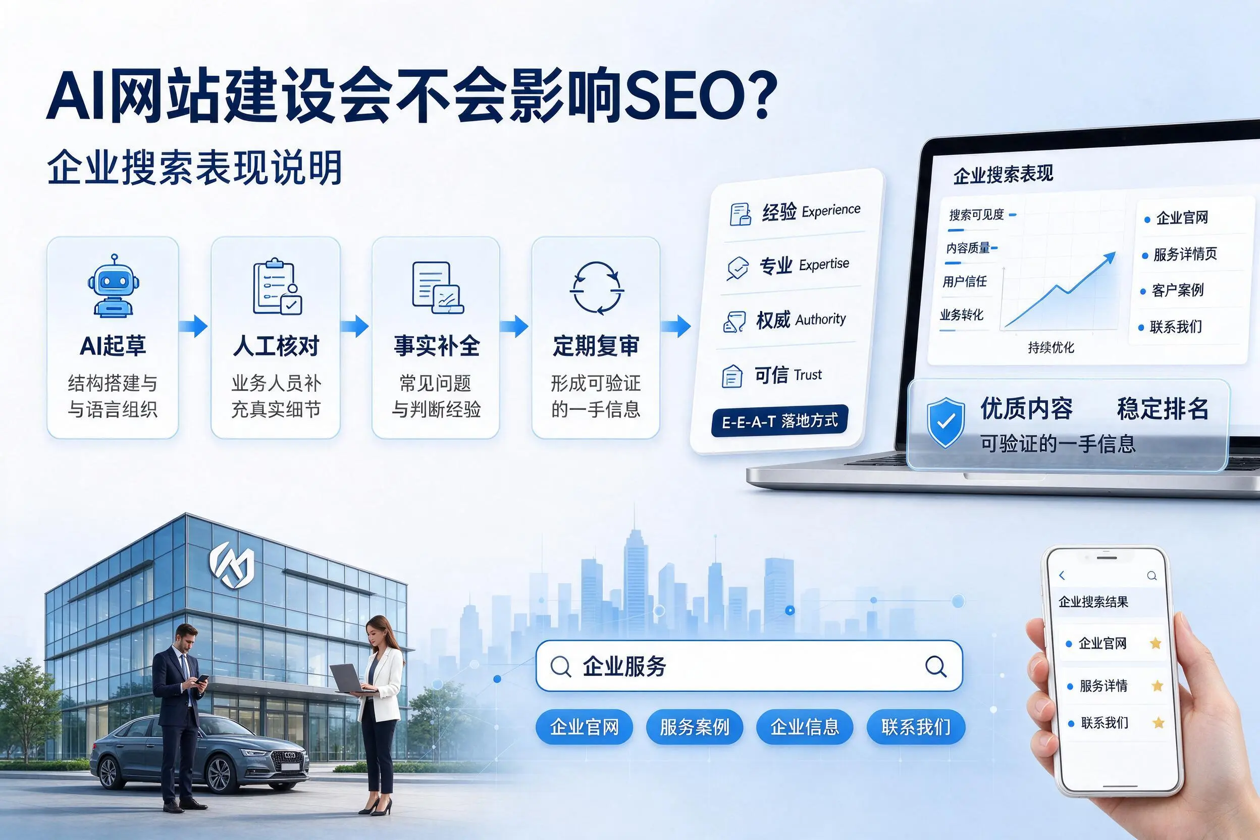 AI网站建设会不会影响SEO？拉萨企业搜索表现说明